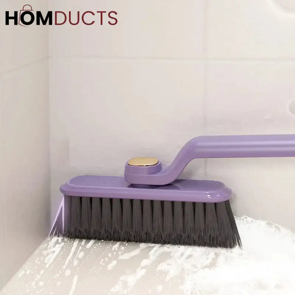 Rotating Cleaning Brush With Tweezer