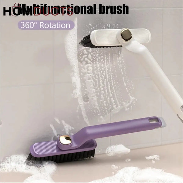 Rotating Cleaning Brush With Tweezer