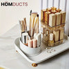 Rotating Cosmetic Brush With Lipstick Organizer J & C