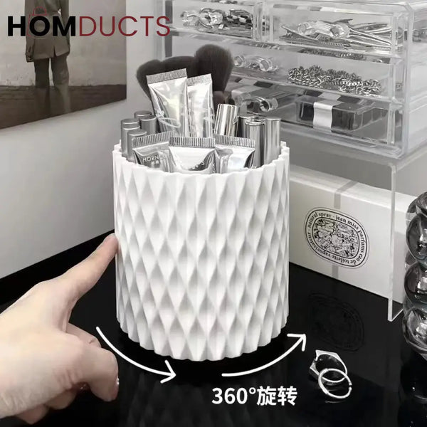 Rotating Cosmetic Brush Organiser J & C Organizer