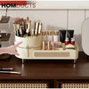 Rotating Cosmetic Organizer with Pen Holder | Makeup Storage Display Case