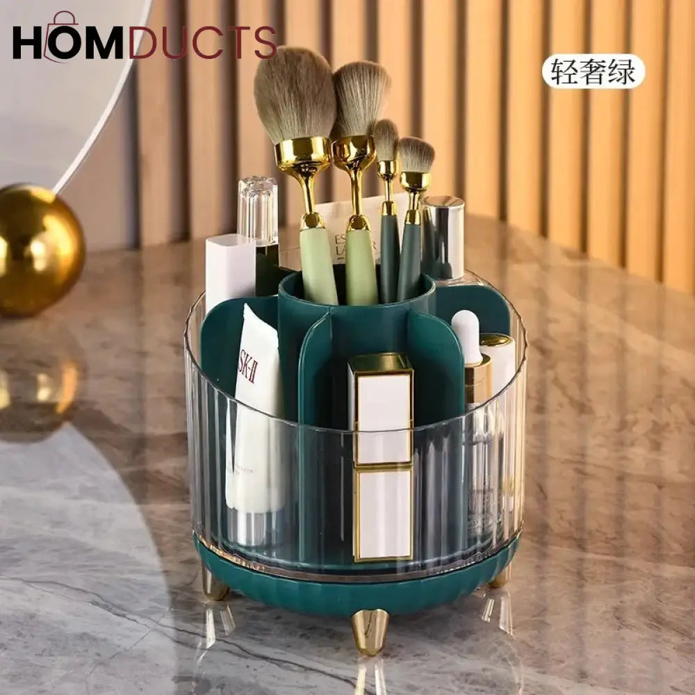 Rotating Desktop Makeup Brushes Organizer J & C