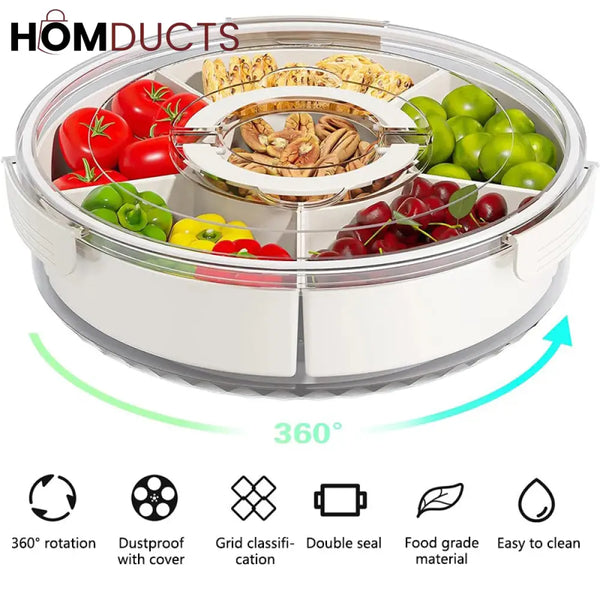 Rotating Foodgrade Snack Box