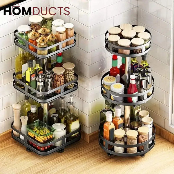 Rotating Iron Storage Rack – Homducts