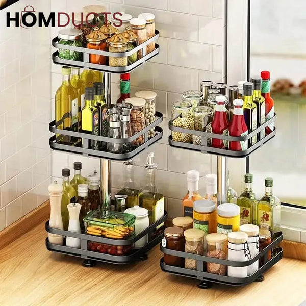 Rotating Iron Storage Rack – Homducts
