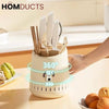 Rotating Jumbo Utensil Holder: Large Capacity Kitchen Organizer