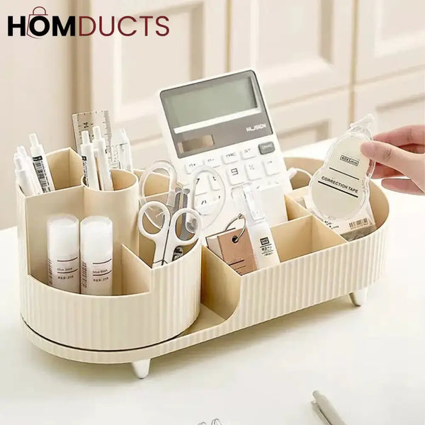 Rotating Vanity Makeup Organizer