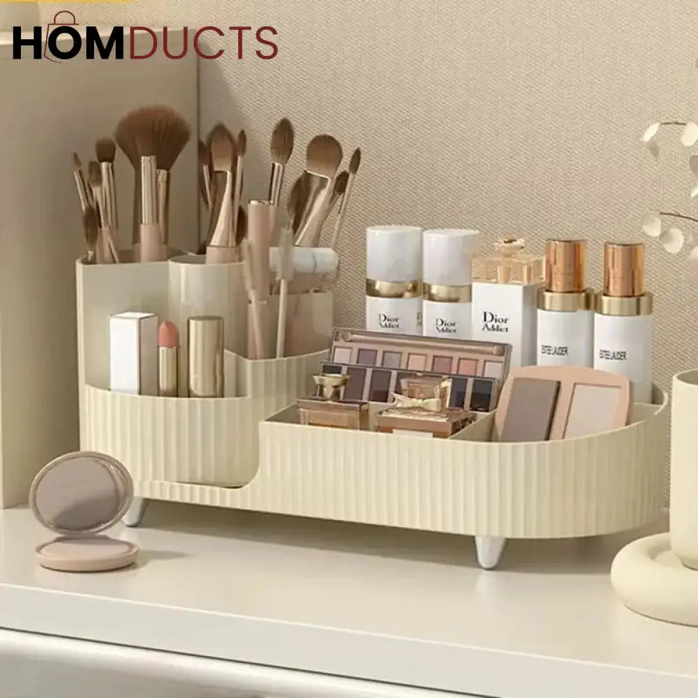 Rotating Vanity Makeup Organizer