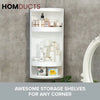 Rotating Wall Mounted Storage Cabinet - Space Saving Organizer
