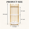 Round accent display stand size guide