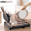 Rust Proof Luxury Dish Drying Rack (Premium Quality)