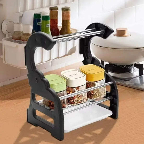 Rust-Proof Stainless Steel Sponge Holder for Kitchen Sink - Durable & Hygienic Storage