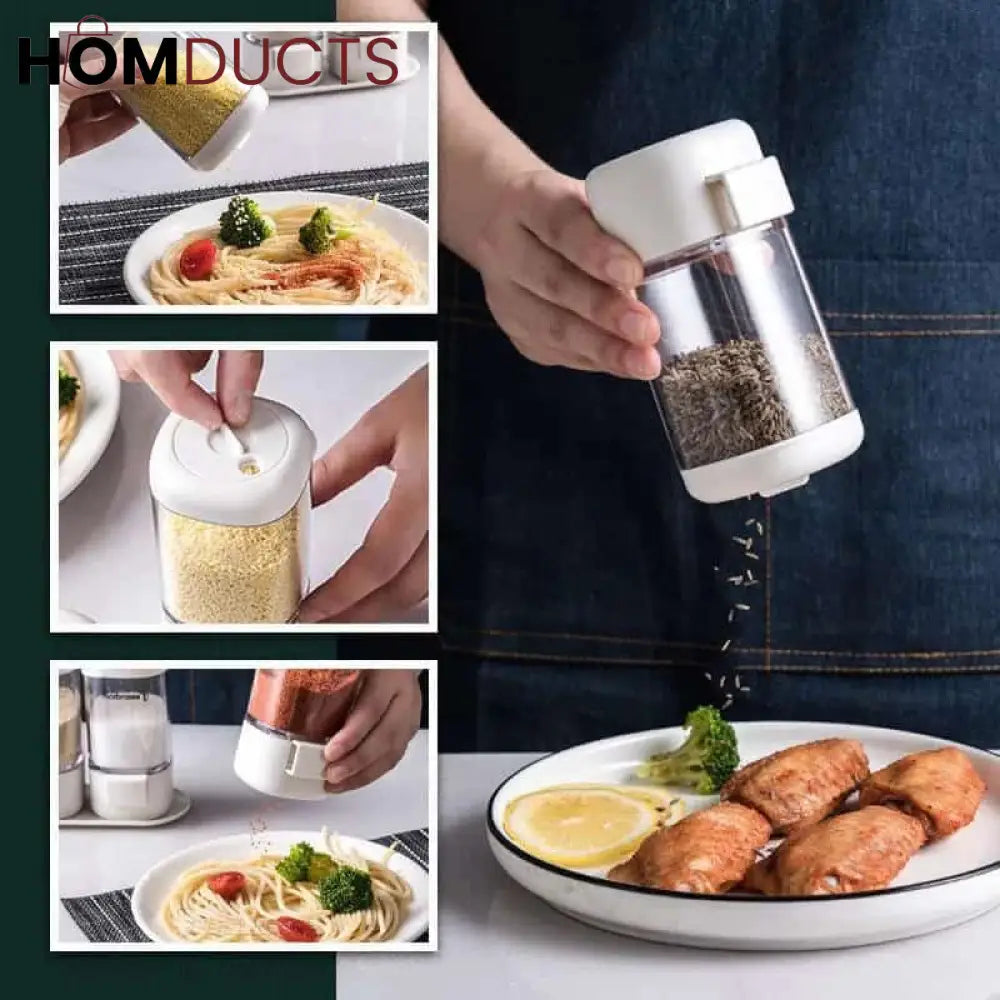 Salt And Pepper Push Dispenser