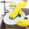 Scrub Dishwashing Gloves