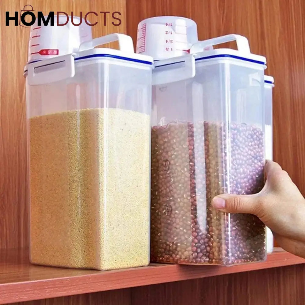 Sealed Airtight Grain Jar (2.5Kg)