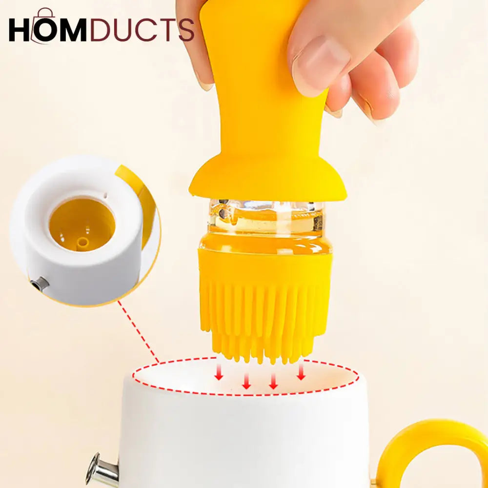 Seasoning Oil Jug With Brush Option