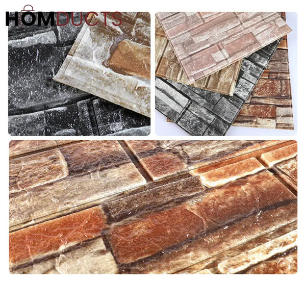 Self Adhesive Brick Wall Sheet