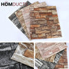 Self Adhesive Brick Wall Sheet