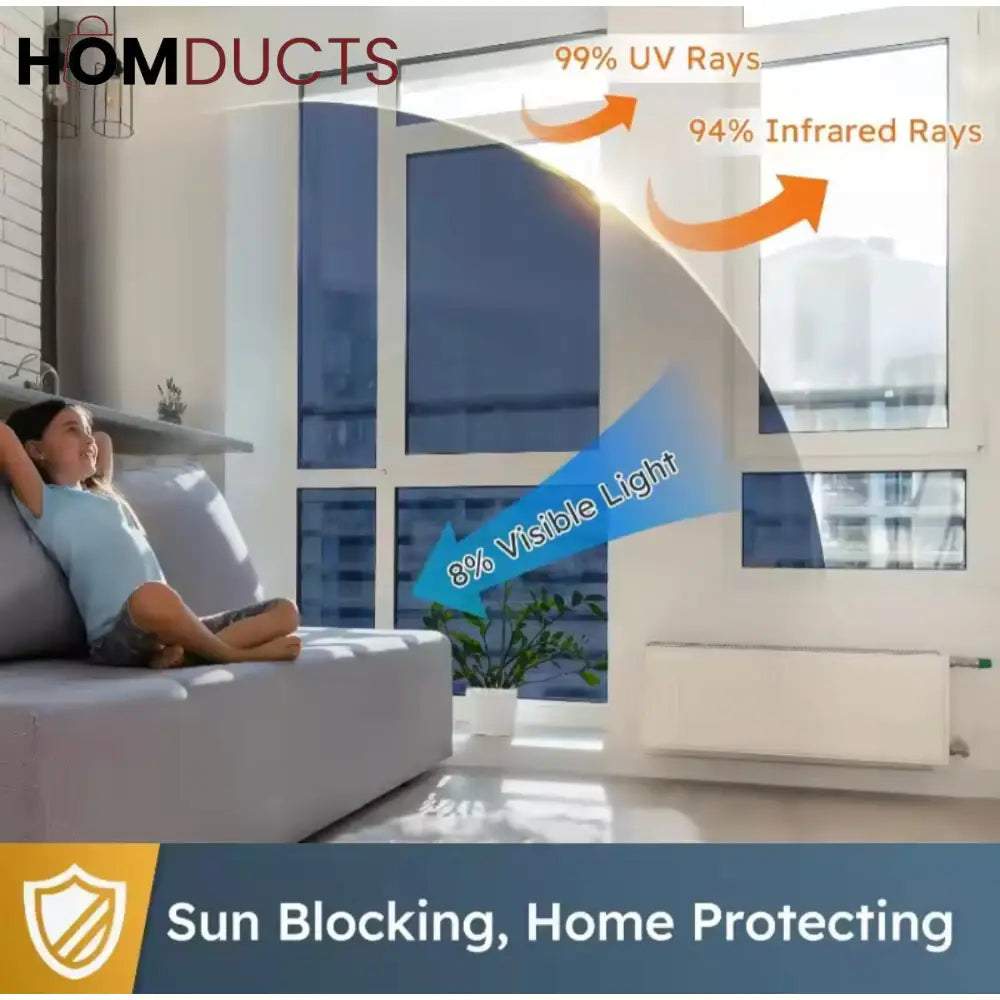 Self-Adhesive Insulation Window Film: Heat Control, UV Protection, and Privacy