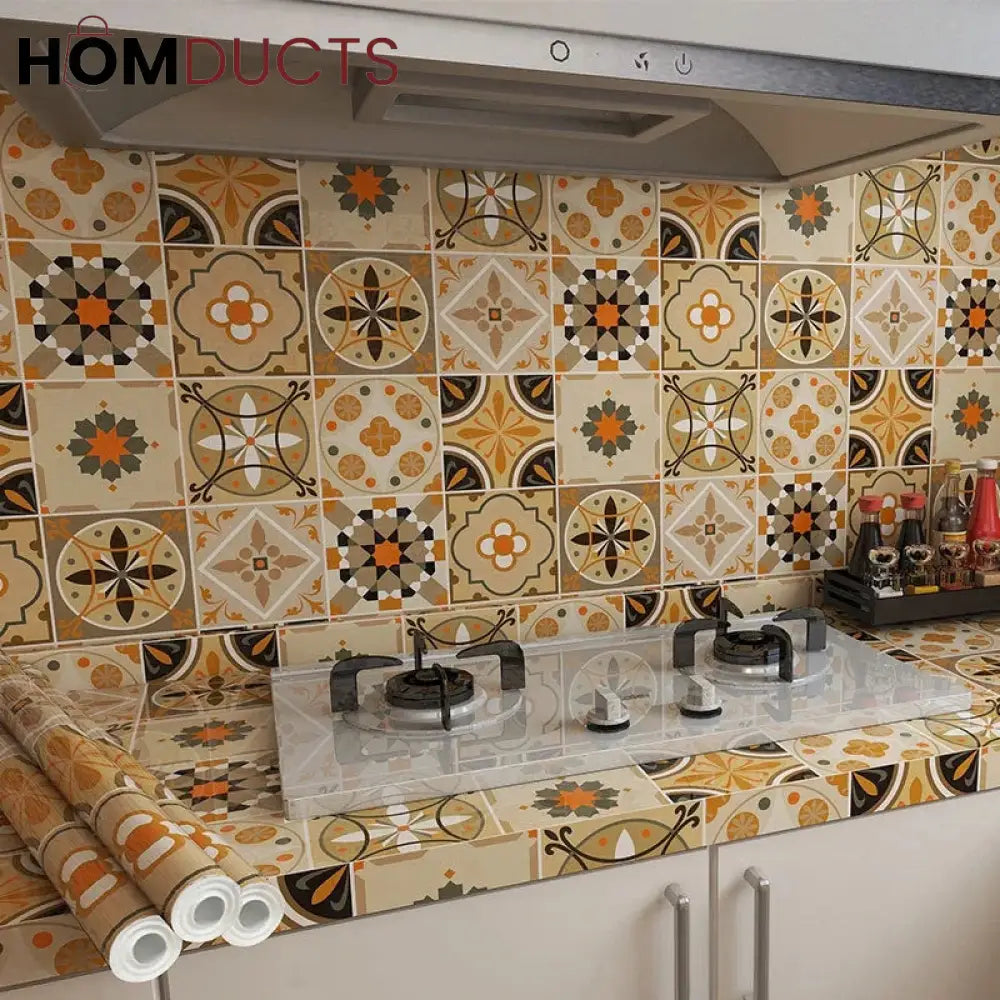 Self - Adhesive Kitchen Printed Sheets Style 1