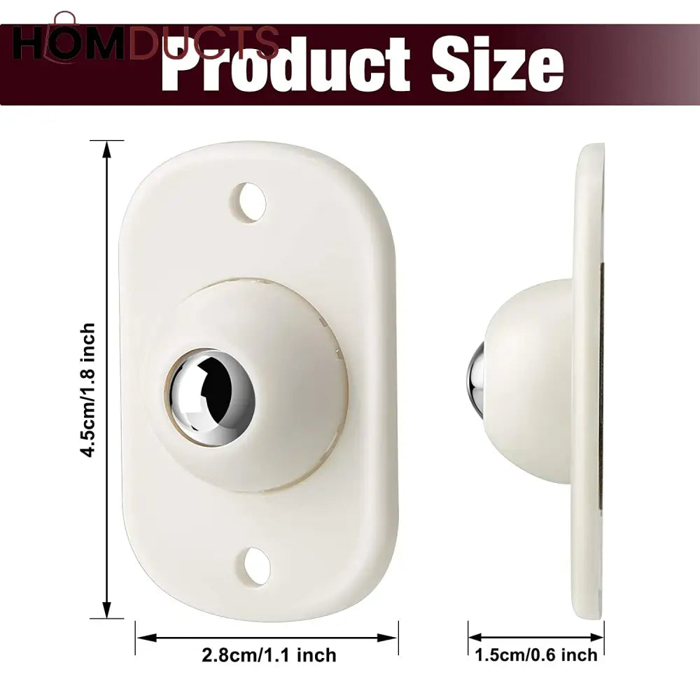 Self - Adhesive Pulley Rotating Wheels