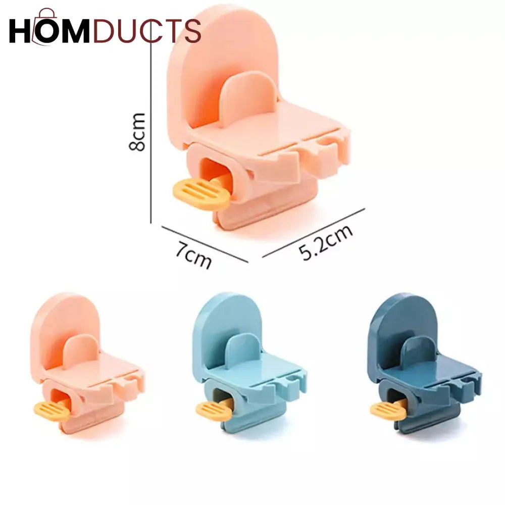 Self Adhesive Toothpaste Squeezer + Toothbrush Holder