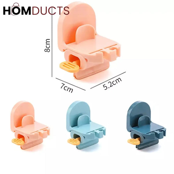 Self Adhesive Toothpaste Squeezer + Toothbrush Holder