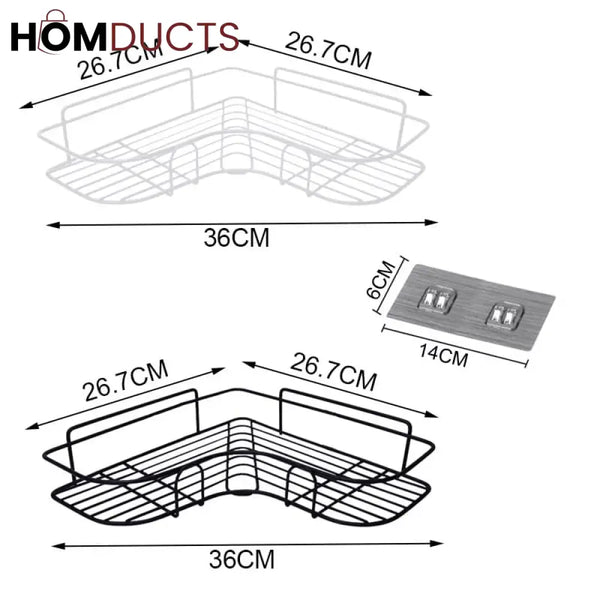 Self - Adhesive Wall Corner Rack