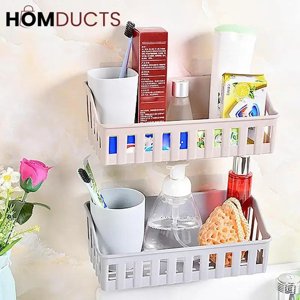 Self - Adhesive Wall Mounted Rack