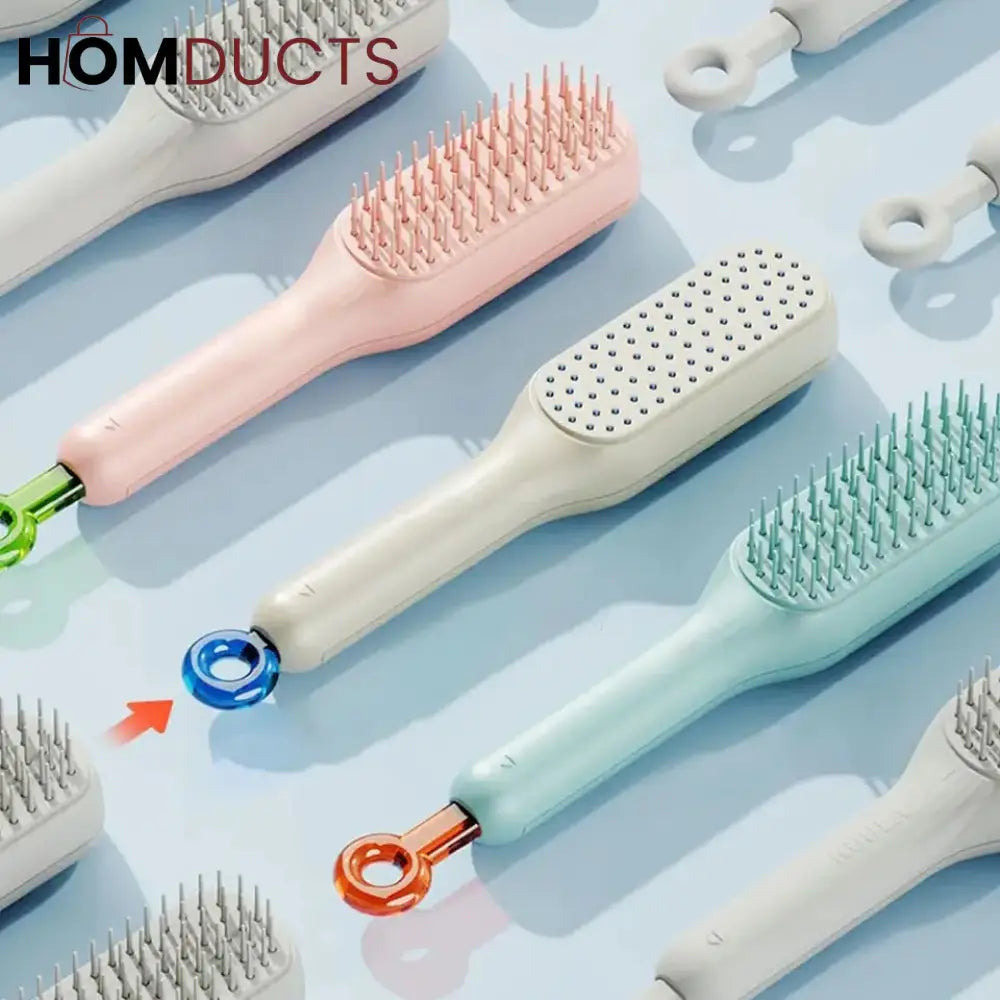 Self Cleaning Hair Comb