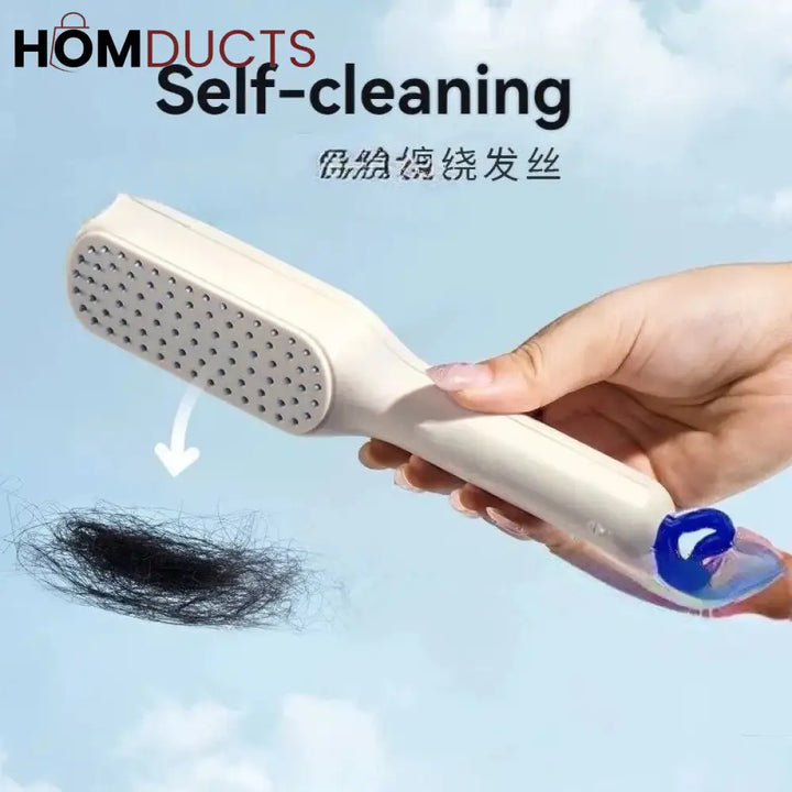 Self Cleaning Hair Comb
