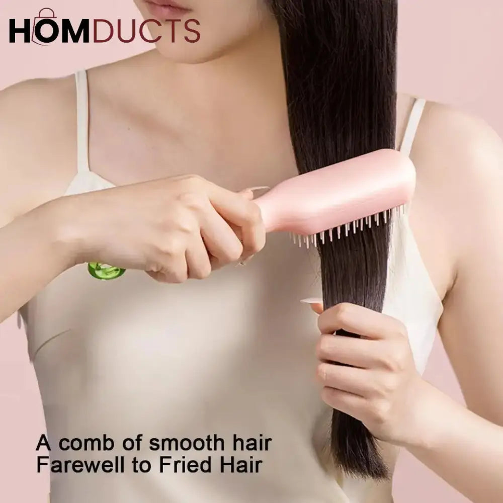 Self Cleaning Hair Comb