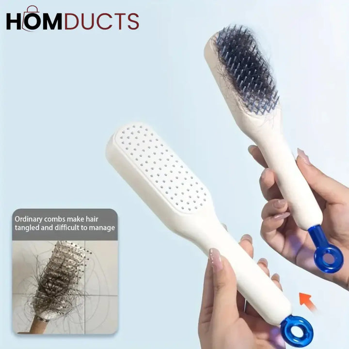 Self Cleaning Hair Comb