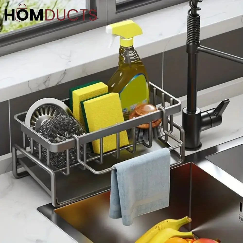 Self Drain Kitchen Sponge Rack (Premium Quality) – Homducts
