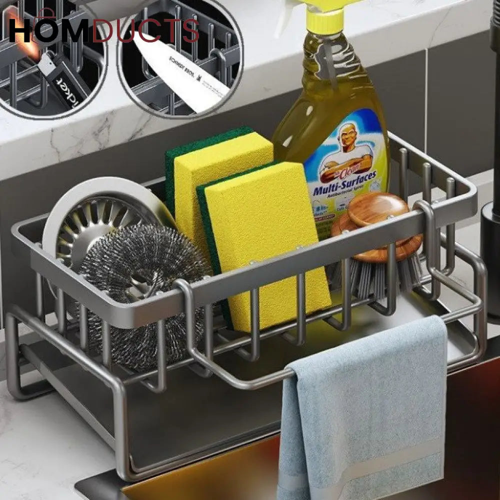 Sponge Cake Rack Self Drain Kitchen Sponge Rack (Premium Quality) – Homducts