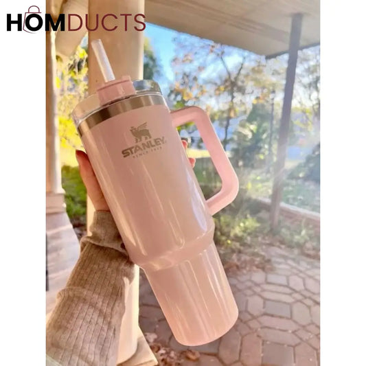 Shimmering Stanley Tumbler - Quencher H2.0 Insulated Cup With Straw