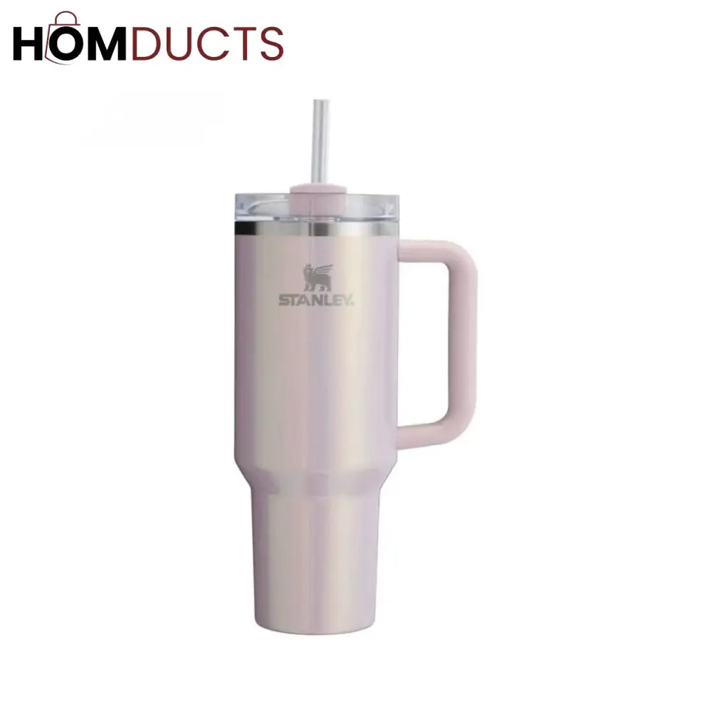 Shimmering Stanley Tumbler - Quencher H2.0 Insulated Cup With Straw Style 1