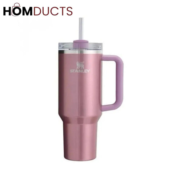 Shimmering Stanley Tumbler - Quencher H2.0 Insulated Cup With Straw Style 3