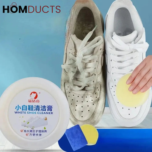 Shoes Cleaning Cream With Sponge