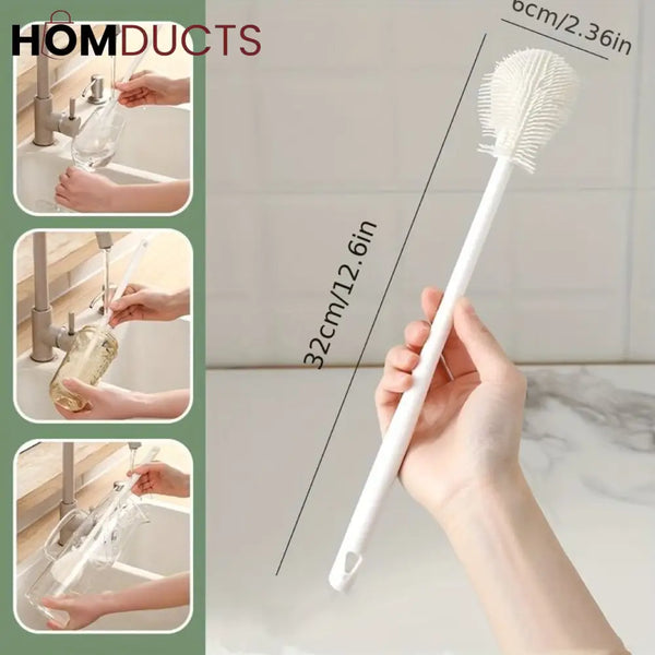 Silicone Flexible Bottle Cleaning Brush