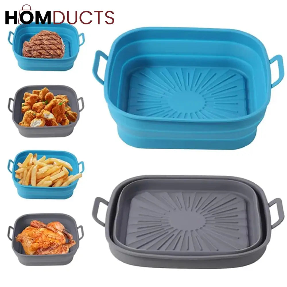 Silicone Foldable Air Frying Pot