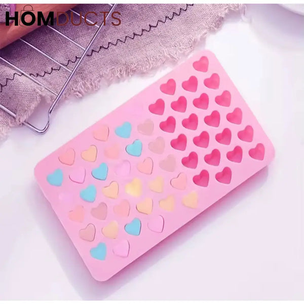 Silicone Heart Shape Chocolate Mold - Perfect for Cakes, Candies & Crafts