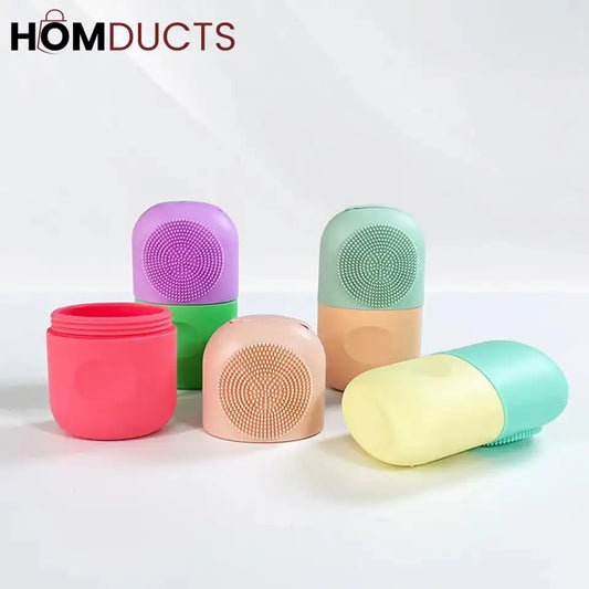 Silicone Ice Roller With Face Massager