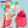 Silicone Ice Roller With Face Massager