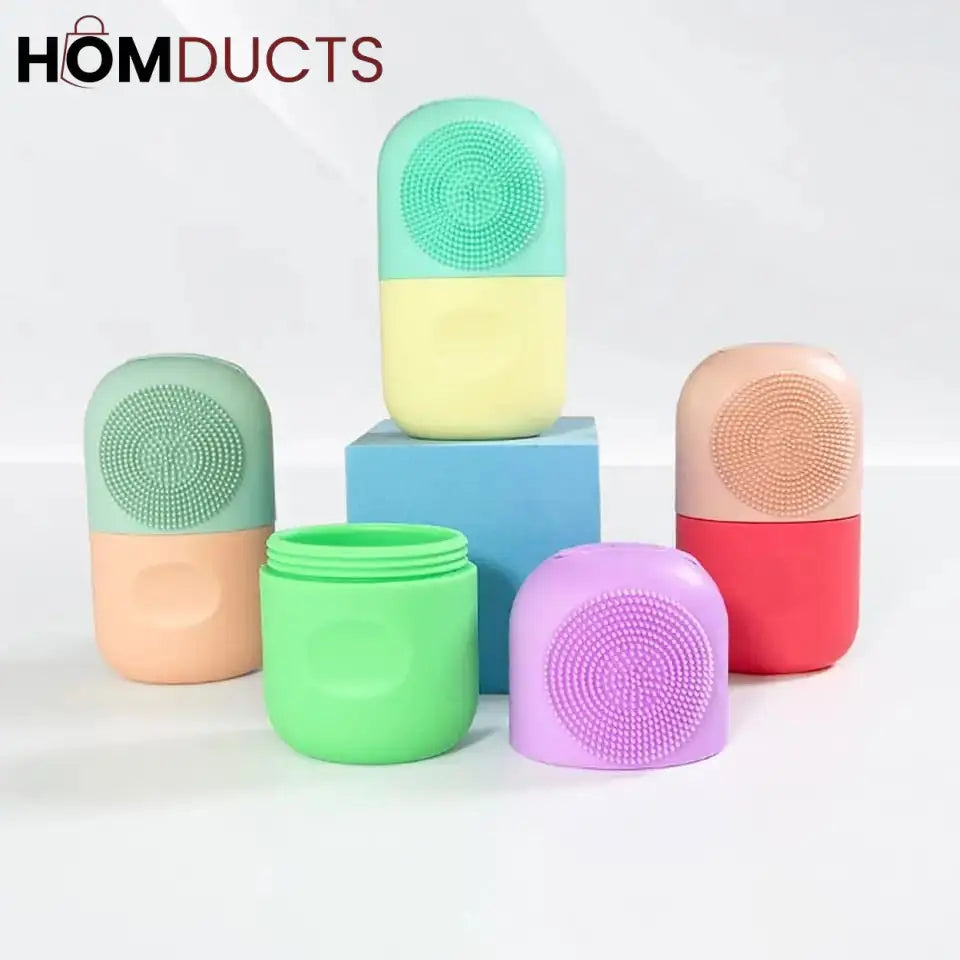 Silicone Ice Roller With Face Massager