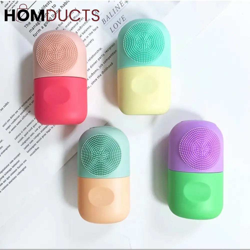 Silicone Ice Roller With Face Massager