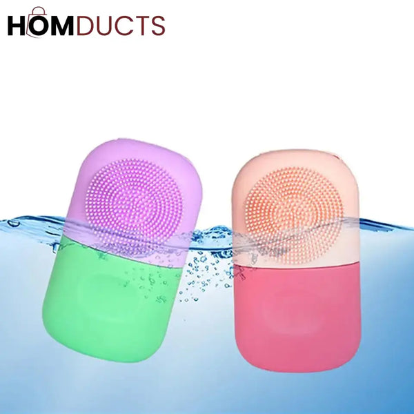 Silicone Ice Roller With Face Massager