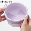 Silicone Makeup Brush Cleaner Bowl