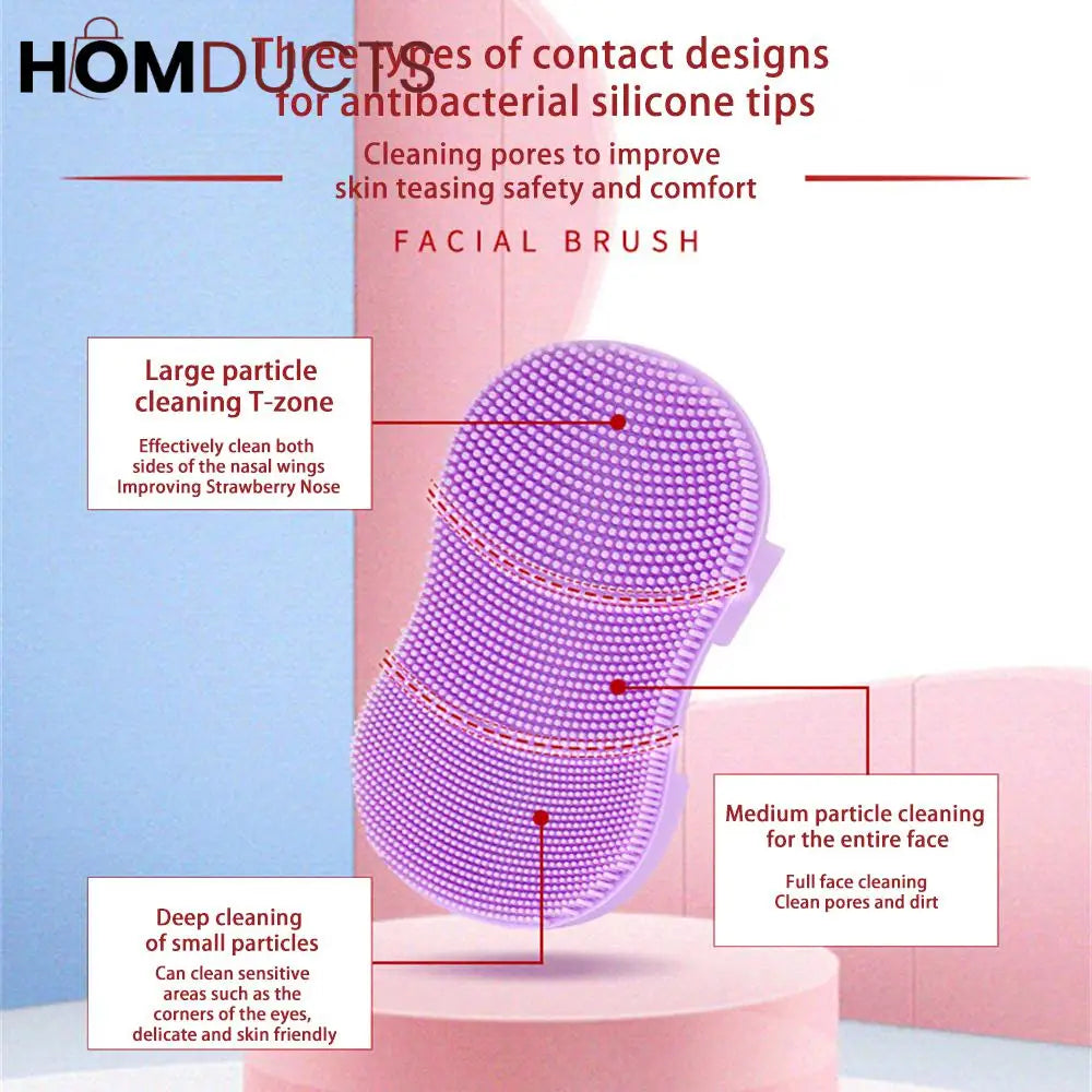 Silicone Mini Face Cleanser Brush