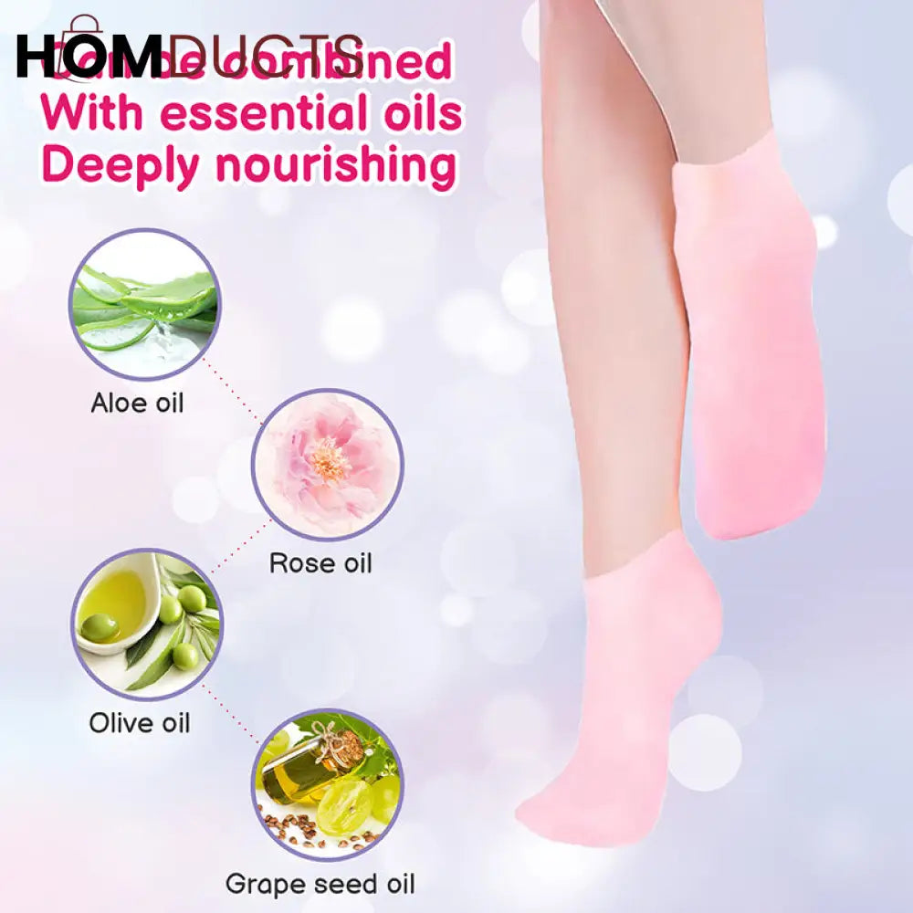 Silicone Moisturize Socks